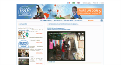 Desktop Screenshot of essor-ong.org